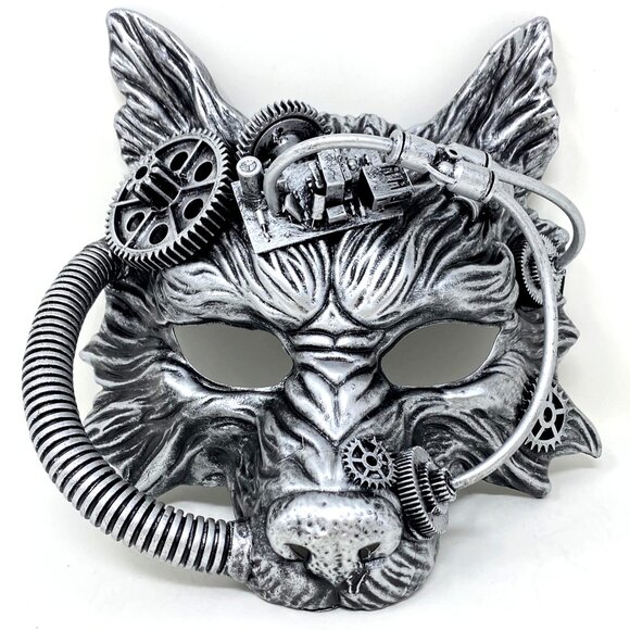 Wolf Steampunk Style Halloween Costume Mask Masquerade Party Ball Masks - Picture 1 of 4
